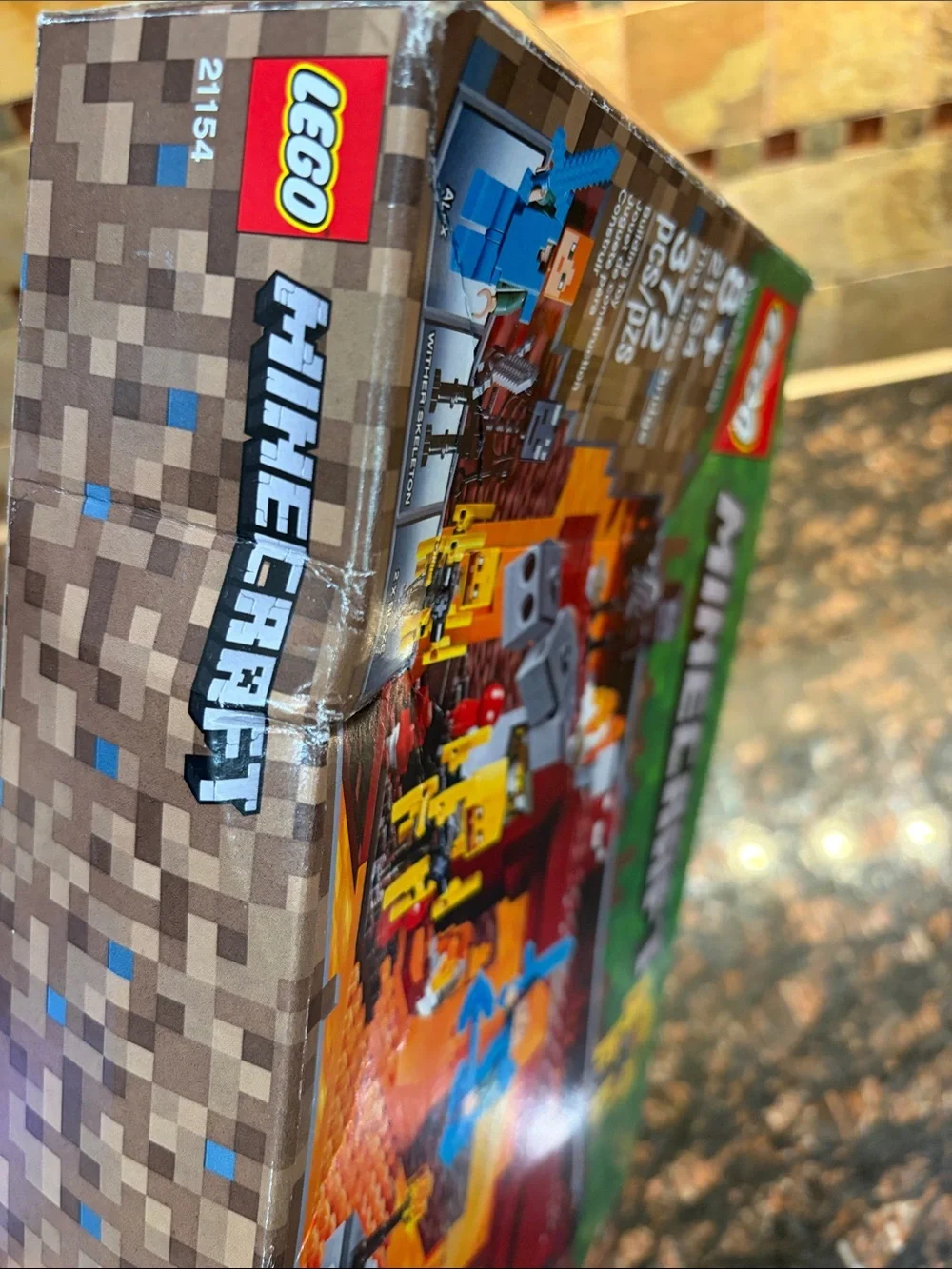 LEGO Minecraft The Blaze Bridge Set 372 Pieces Ages 8+ #21154